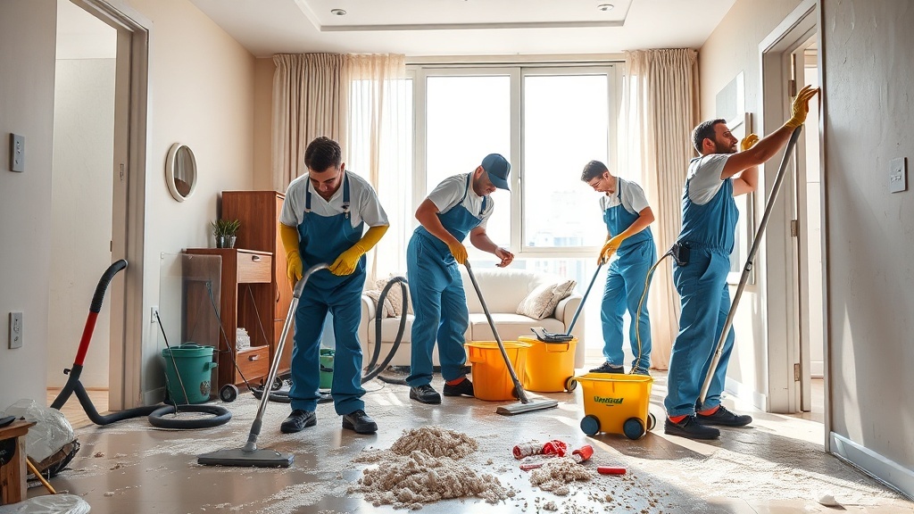 מה כולל ניקיון לאחר שיפוץ בקריות